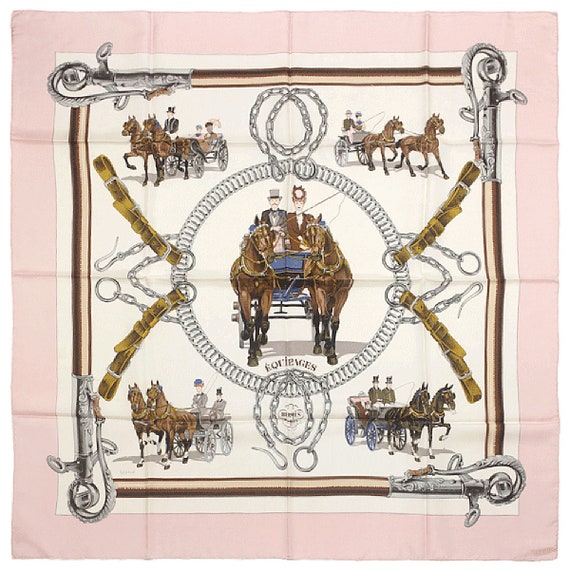 Hermes Scarf Equipages by Philippe 