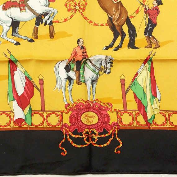 Hermes Scarf "Real Escuela Andaluza" by Hubert de… - image 3