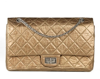 Chanel Aged Calfskin Quilted 2.55 Reissue 227 Flap Red