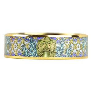 Hermes Bracelet 70 Wide Gold Enamel | Bangle GHW