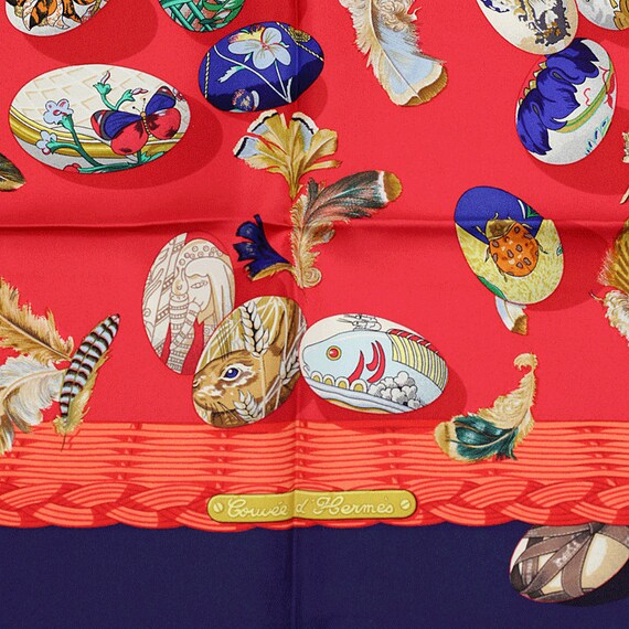 Hermes Scarf "Couvee d'Hermes" by Caty Latham 90c… - image 2