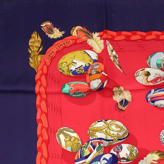 Hermes Scarf "Couvee d'Hermes" by Caty Latham 90c… - image 7