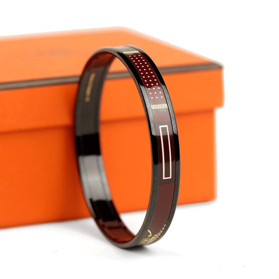Hermes narrow sale bangle