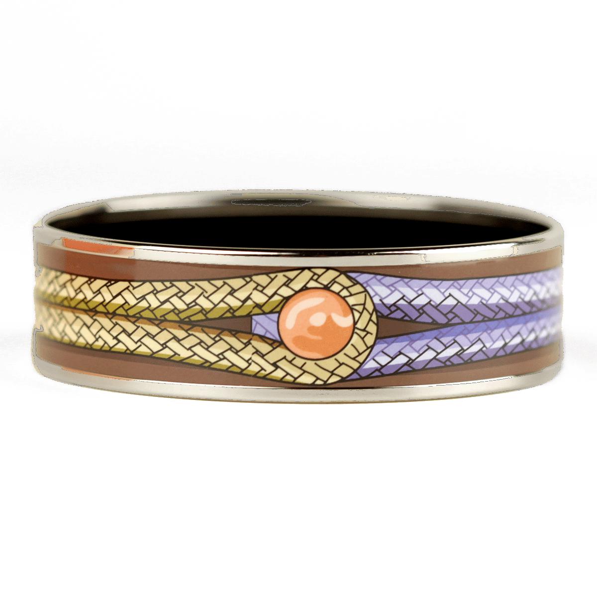 HERMES agata bangle エルメス バングル ブレスレット HERMES Agata black leather bangle | VINIVINI ONLINE SHOP