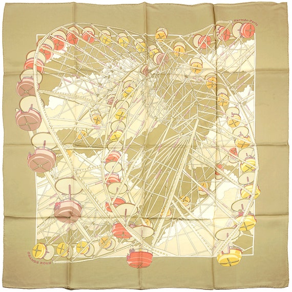 Hermes Scarf "Grande Roue" by Dimitri Rybaltchenk… - image 2