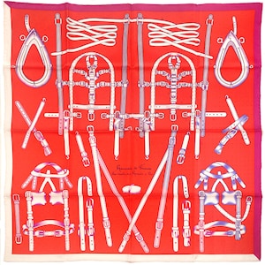 Hermes Scarf &quot;Harnais de Timon&quot; by Florence Manlik 90cm Silk | Carre Foulard NWT