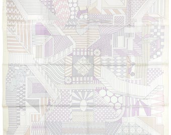 エルメス スカーフ「プロムナード・オー・フォーブール」 ナイジェル・ピーク作 90cm シルク | Carre Foulard