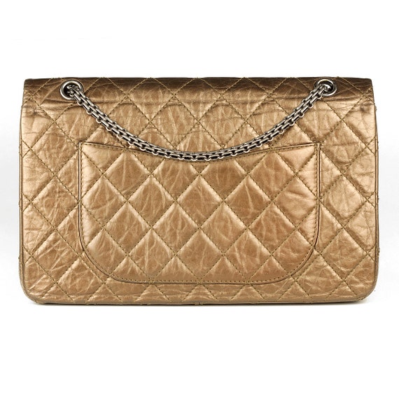 Chanel Aged Calfskin Quilted 2.55 Reissue 227 Flap Black – STYLISHTOP