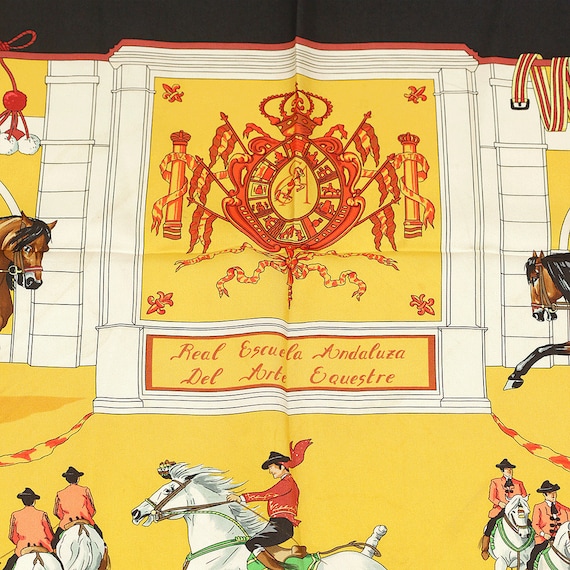 Hermes Scarf "Real Escuela Andaluza" by Hubert de… - image 2