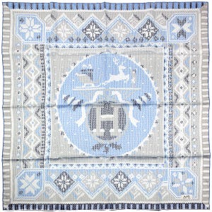 Hermes Scarf "Au Coin du Feu" by Dimitri Rybaltchenko 90cm Silk | Carre Foulard