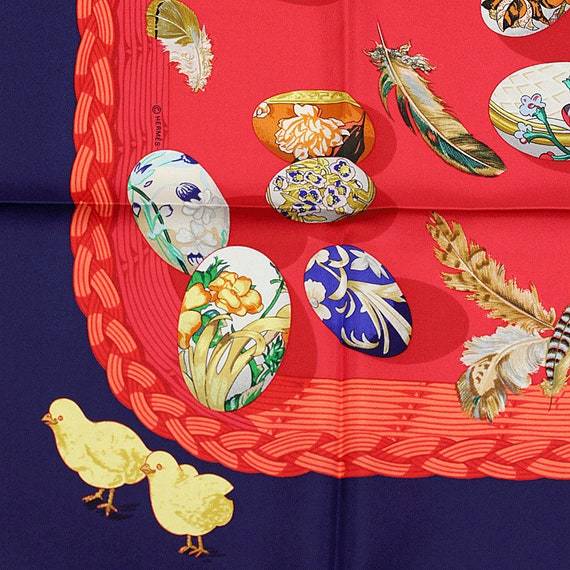 Hermes Scarf "Couvee d'Hermes" by Caty Latham 90c… - image 6