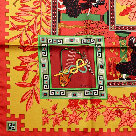 Hermes Scarf "Musique des Dieux" by Claudia Stuhl… - image 4