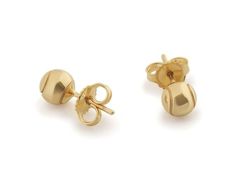 VIDEO!! Tennis Ball Studs, Earrings, Tennis Jewelry, Tennis Player Gift
