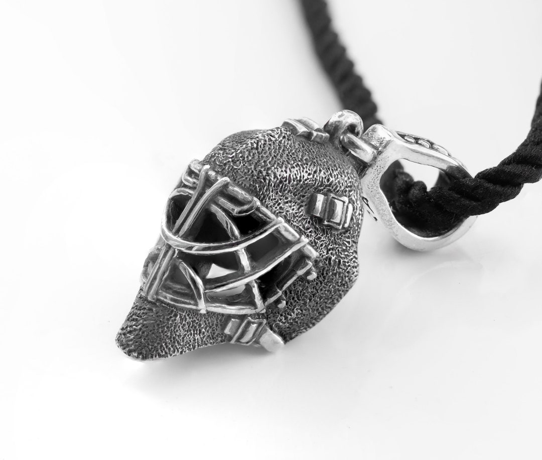 NEW Hockey Goalie Helmet Pendant, Hockey Goalie Mask, Gift for Goalie