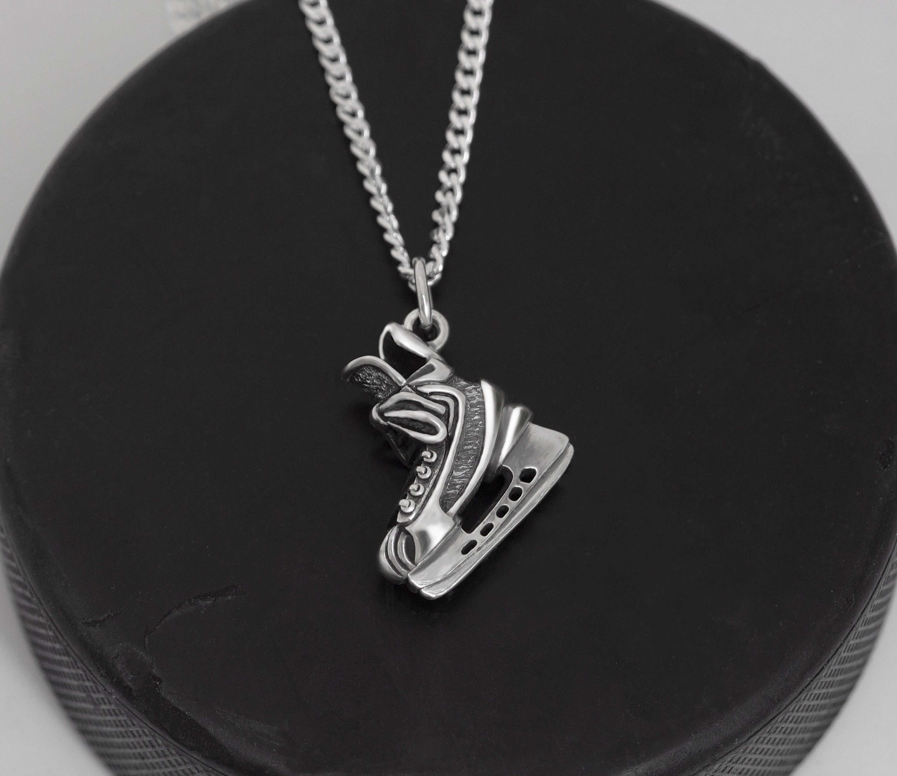 Hockey Skate Pendant Hockey Gifts Gift for Hockey Player Etsy Canada