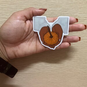 Pumpkin Sticker, Halloween, Planner Sticker, Fall Sticker, Autumn Sticker, Pumpkin Picking
