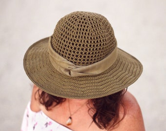 Crochet Pattern - Desert Sun Hat - PDF