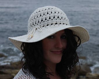 Crochet Pattern - Petals Sun Hat - PDF