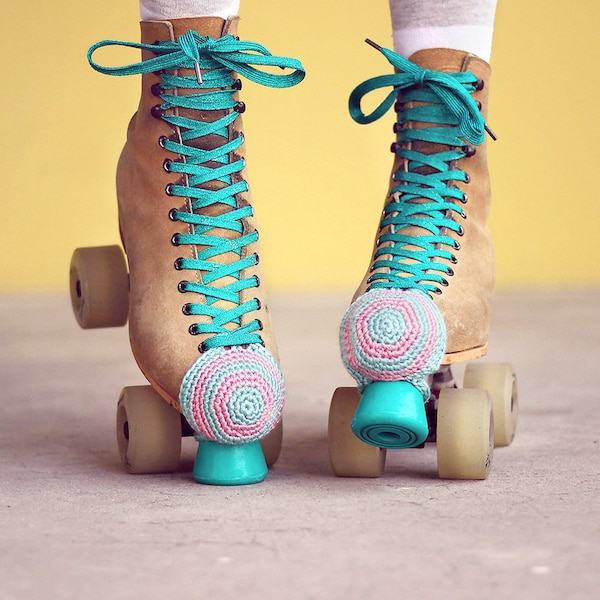 Crochet Pattern - Roller Skate Toe Guards - PDF