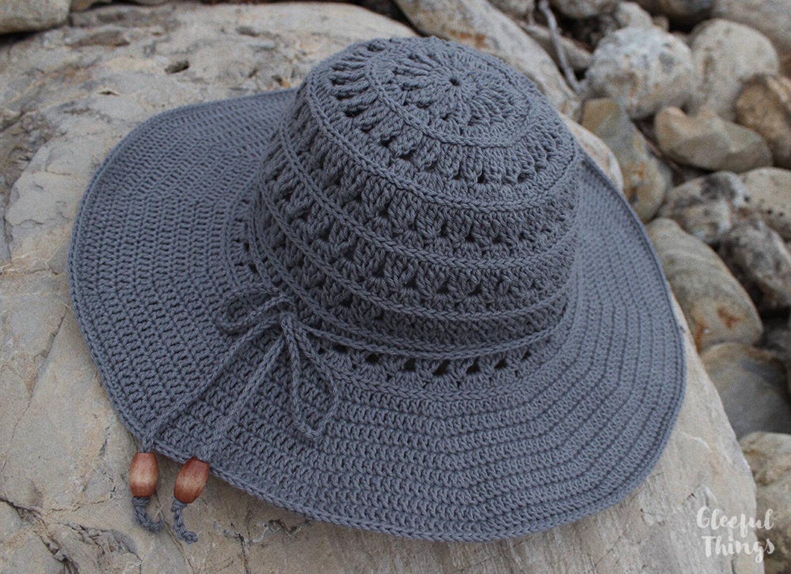 Crochet Pattern Petals Sun Hat PDF Etsy