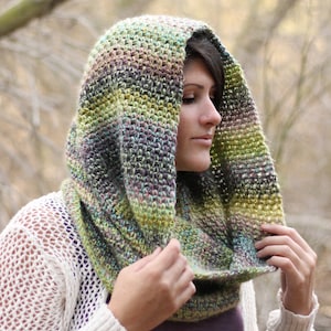 Crochet Pattern - Either Way Cowl - PDF