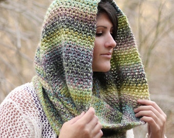 Crochet Pattern - Either Way Cowl - PDF