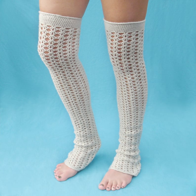 Crochet Pattern Swell Leg Warmers PDF image 2