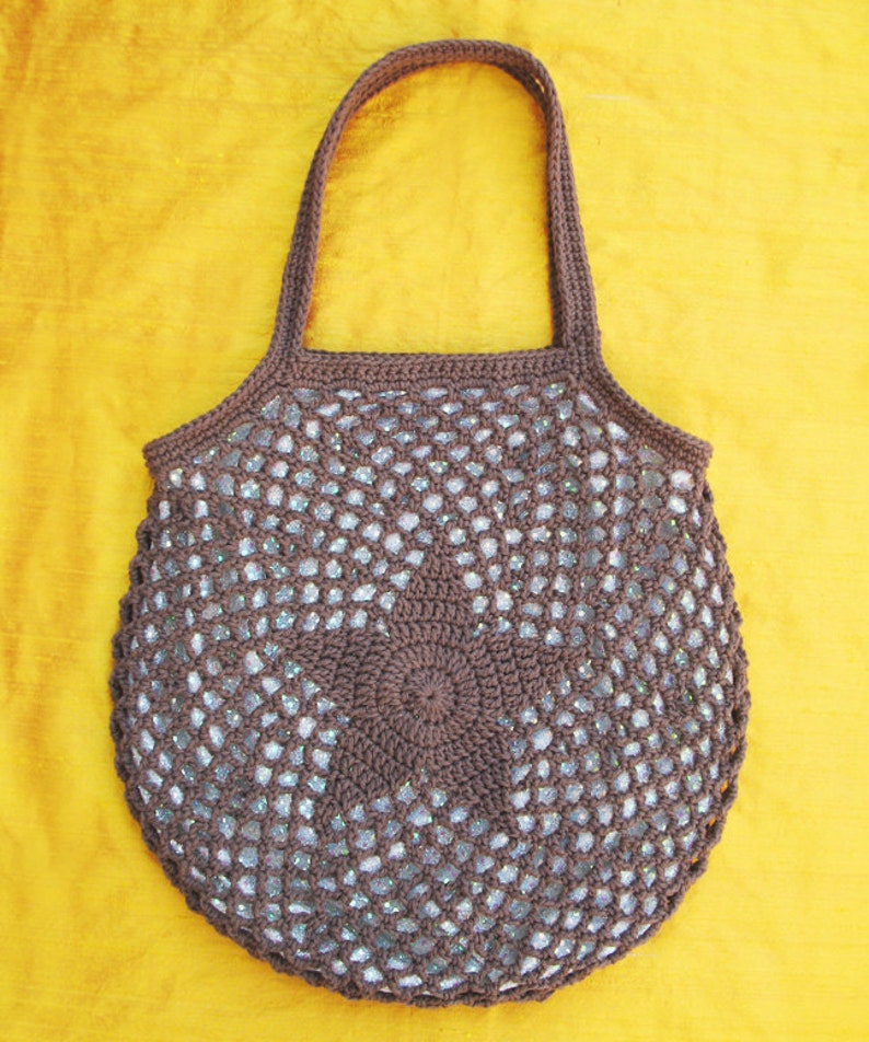 Crochet Pattern Sparkler Bag PDF image 1