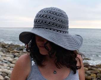 Crochet Pattern - Petals Sun Hat - PDF