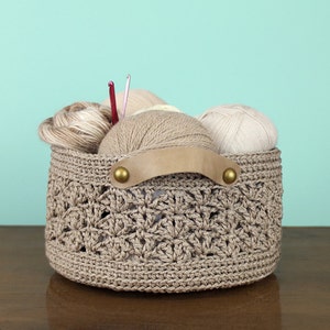 Crochet Pattern Beacomber Basket PDF image 2