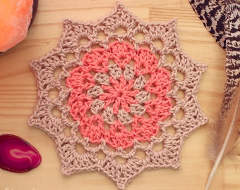 Crochet Pattern - Birthday Mandala - PDF