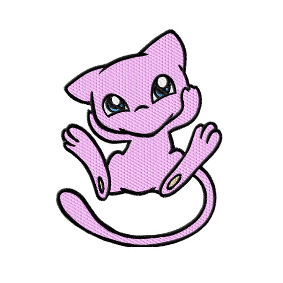 Check out this transparent Pokémon Mew PNG image