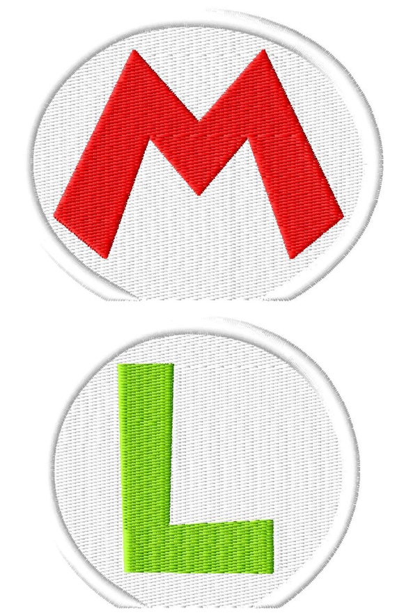 Super Mario Brothers cappello Logo macchina ricamo Design -  Italia