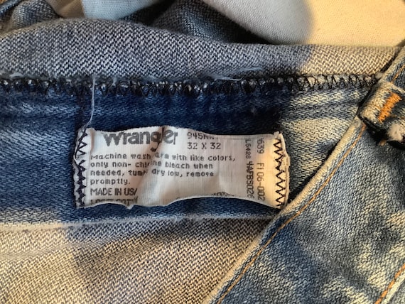 Vintage 1980’s Men’s Wrangler 32x32 Jeans - image 10