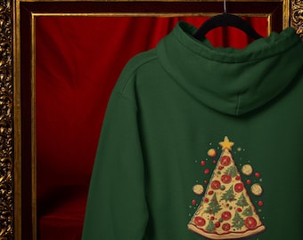 Home Alone CHEESY Kevin McCallister Pizza Hoodie | Pizza Hoodie | Unisex Christmas| Hoodie | Funny Holiday Sweatshirt | Xmas Gifts