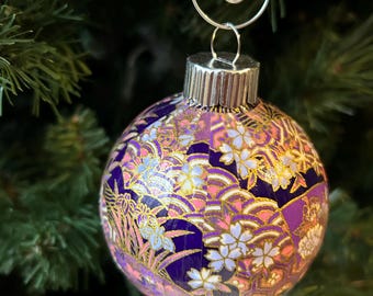 3 inch Handmade Japanese Chiyogami Washi Christmas ornaments New for 2025