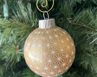 3 inch Handmade Japanese Chiyogami/yuzen washi covered ornaments new for 2025