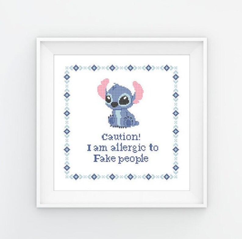 BOGO FREE Lilo and Stitch Disney Stitch quotes Ohana means family Modern Cross Stitch pattern Disney pdf pattern instant download # 312
