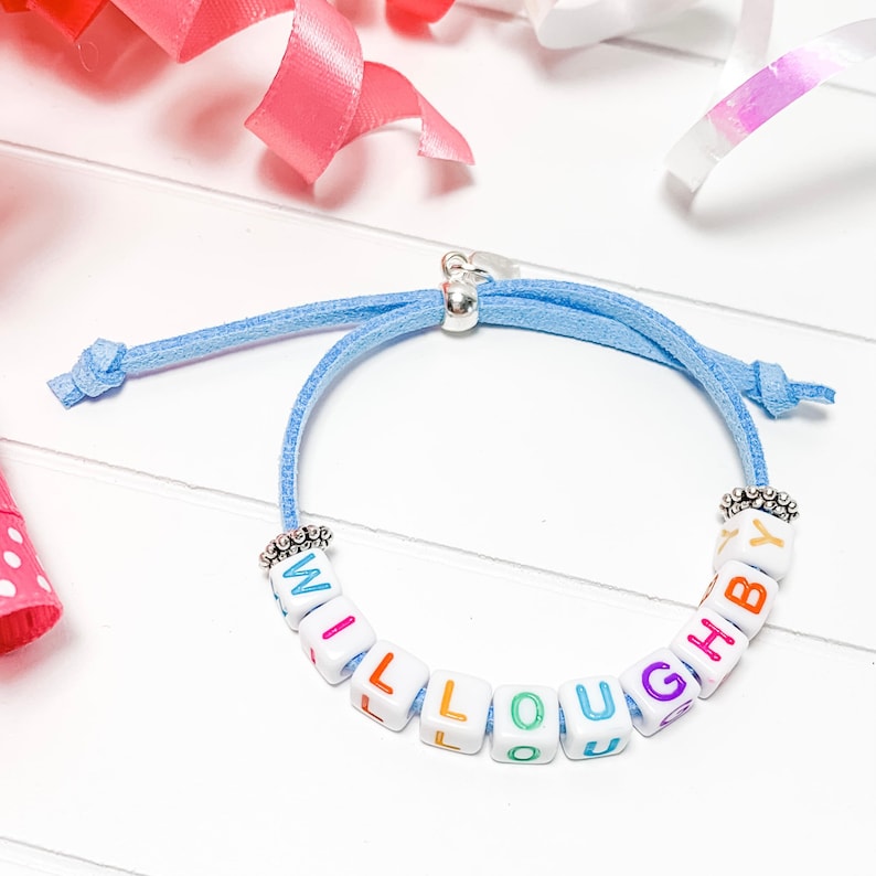 Personalised Name Friendship Bracelets Party Bag Favours Etsy UK
