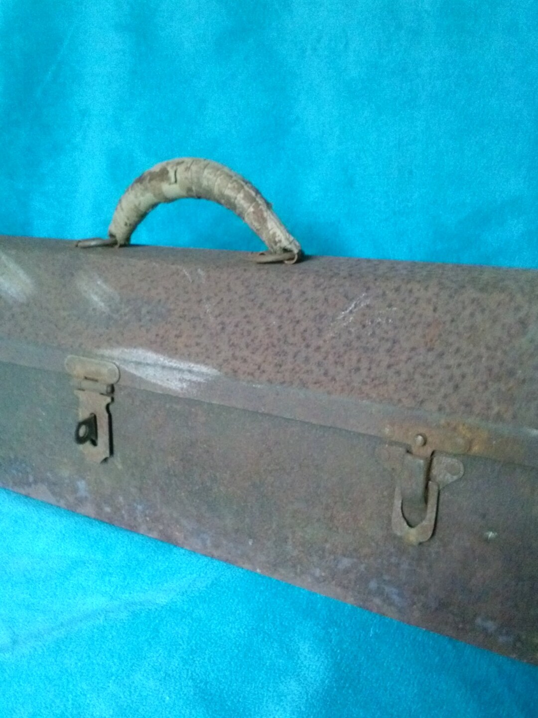 Old Rusting Tool Box Tool Box. Perfectly Weathered, Rusty Metal Vintage High Character Free ...