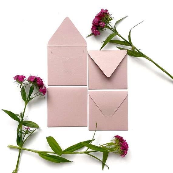 Wedding Envelopes / Small Square Envelopes 4x4 / Envelope for Etsy