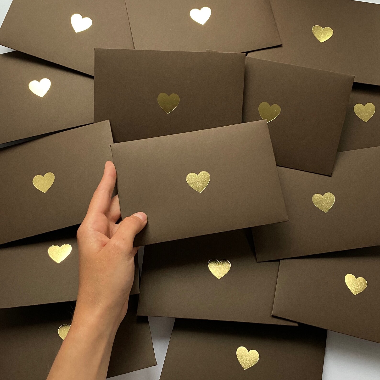 Letterpress Envelope / Colorful Envelope 4x6 / Envelopes C6 / Etsy