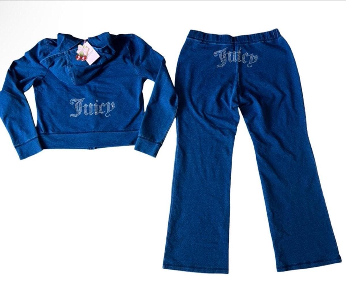 Juicy Couture Tracksuit Blue - Etsy