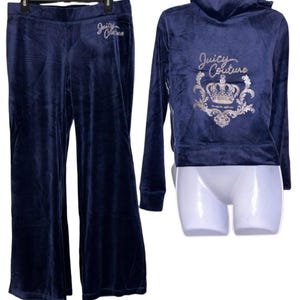 Juicy Couture Tracksuit Blue - Etsy