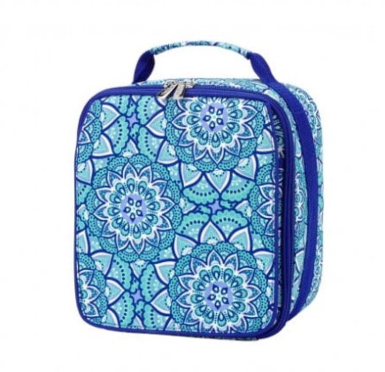 Day Dream Print Viv /& Lou Monogrammed Lunch Box Free Monogramming