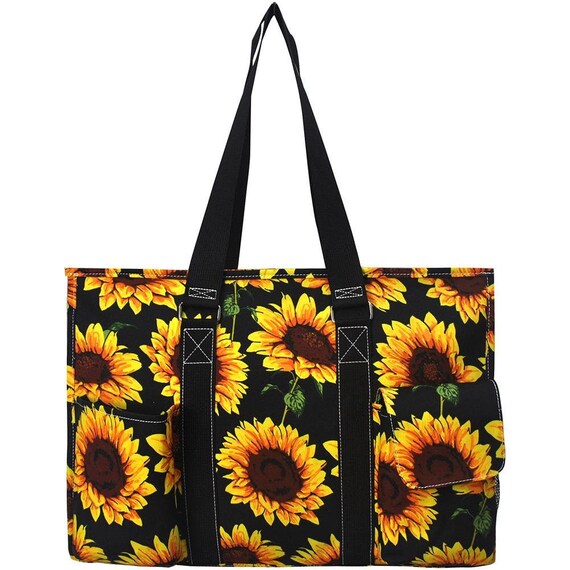 Sunflower Print Large Size Utility Tote Bag | Etsy