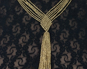Stylish necklace, brass necklace, statement necklace, fashion necklace, elegant necklace, modern necklace, brass jewelry (0014)
