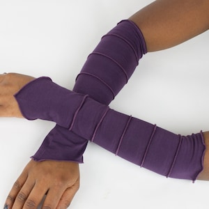 Pixie sleeves, plain lycra, steampunk accessories, fairy gloves, boho accessories, Goa clothing (0007)