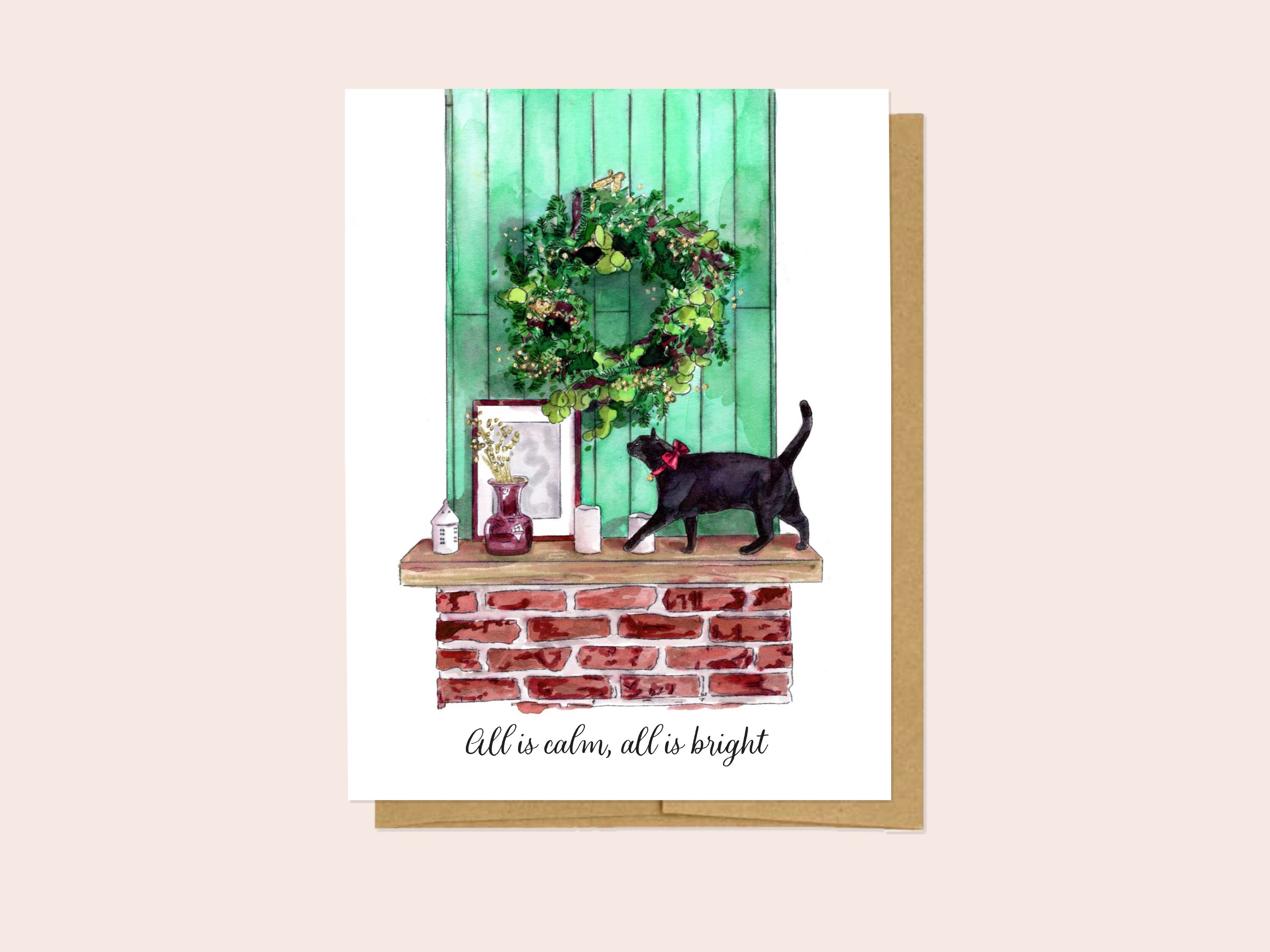 Funny Cat Christmas Card Set: 12 Unique Holiday Designs - Etsy