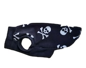sizes SKULLS clothes for a cat, fleece top for a Sphynx cat Katzenbekleidung, Cat clothes